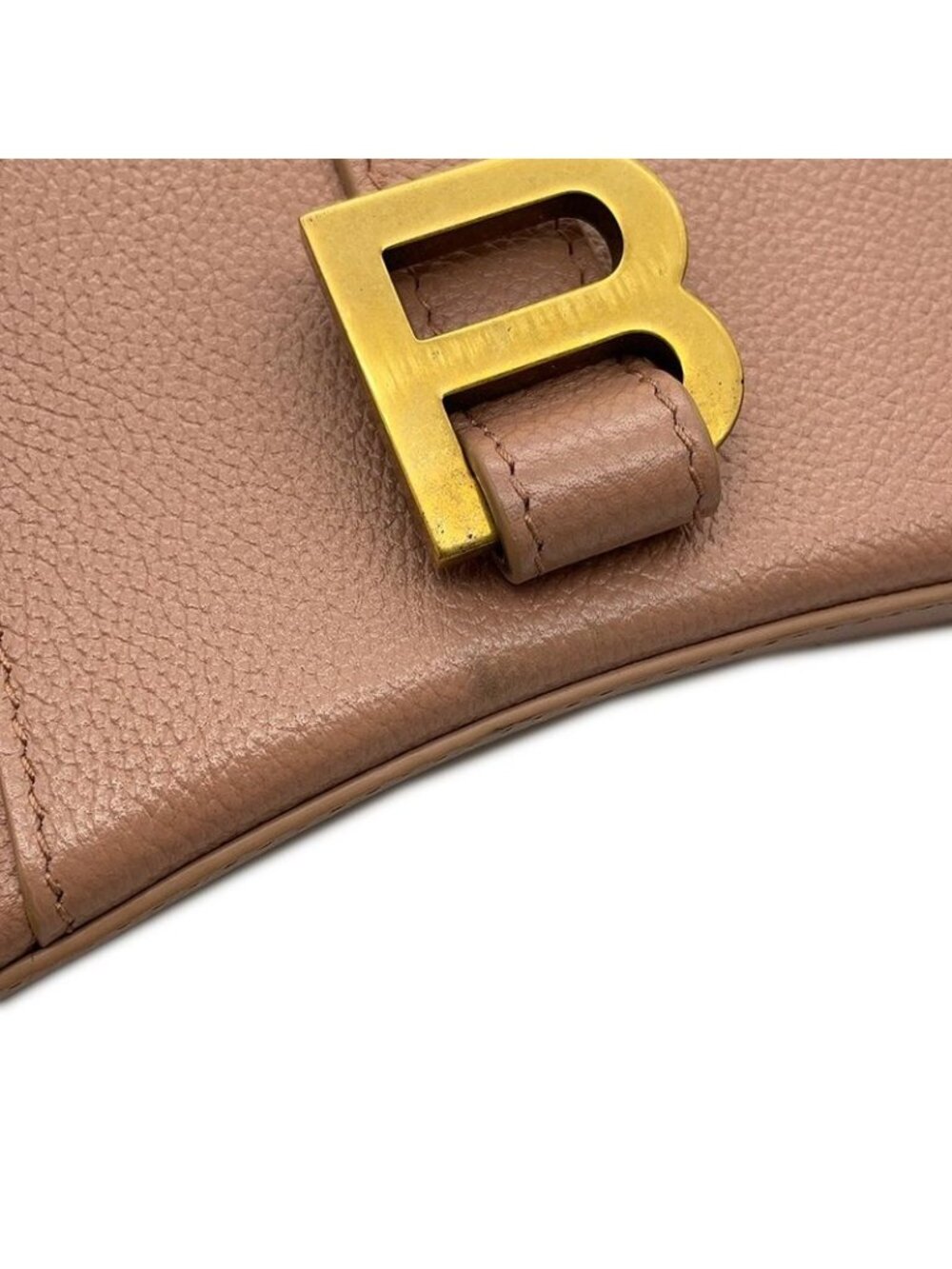 ★SOLD★ Balenciaga Our Glass Leather 2-Way Shoulder Bag Pink Beige - Picture 7 of 10